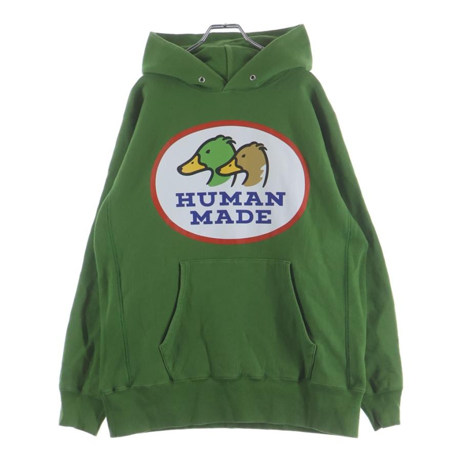 HUMAN MADE ダックプリント パーカー Lサイズ HUMAN MADE（ヒューマンメード） ヒューマンメイド 22AW ダック