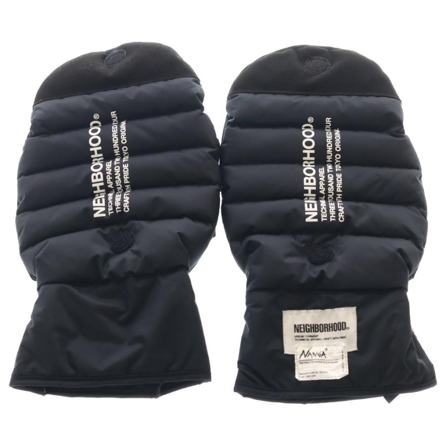 NEIGHBORHOOD NANGA GLOVES グローブ ダウン 手袋 NEIGHBORHOOD（ネイバーフッド） X NANGA Down Gloves ナンガ ダウン