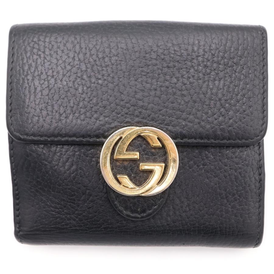 GUCCI（グッチ） インターロッキングG コンパクトウォレット 二つ折り