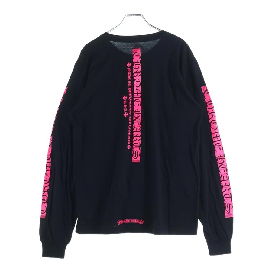 CHROME HEARTS（クロムハーツ） STRIPE LOGO L/S TEE ストライプ ロゴ