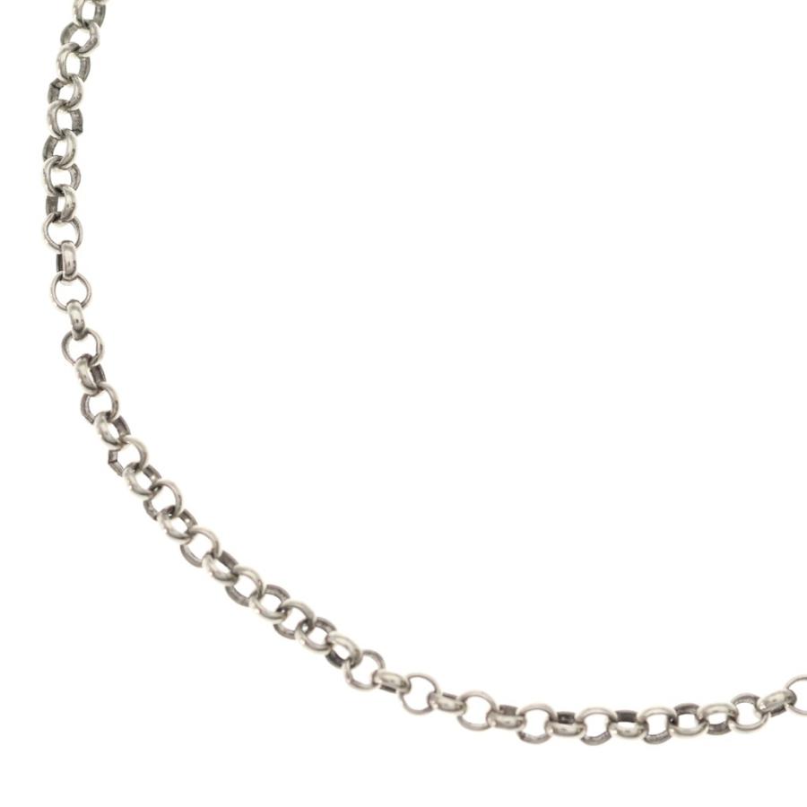 CHROME HEARTS クロムハーツ NECKCHAIN R18 ロールチェーンネックレス 18inch シルバー BCA083 CHROME HEARTS（クロムハーツ） NECKCHAIN R18 ロールチェーン