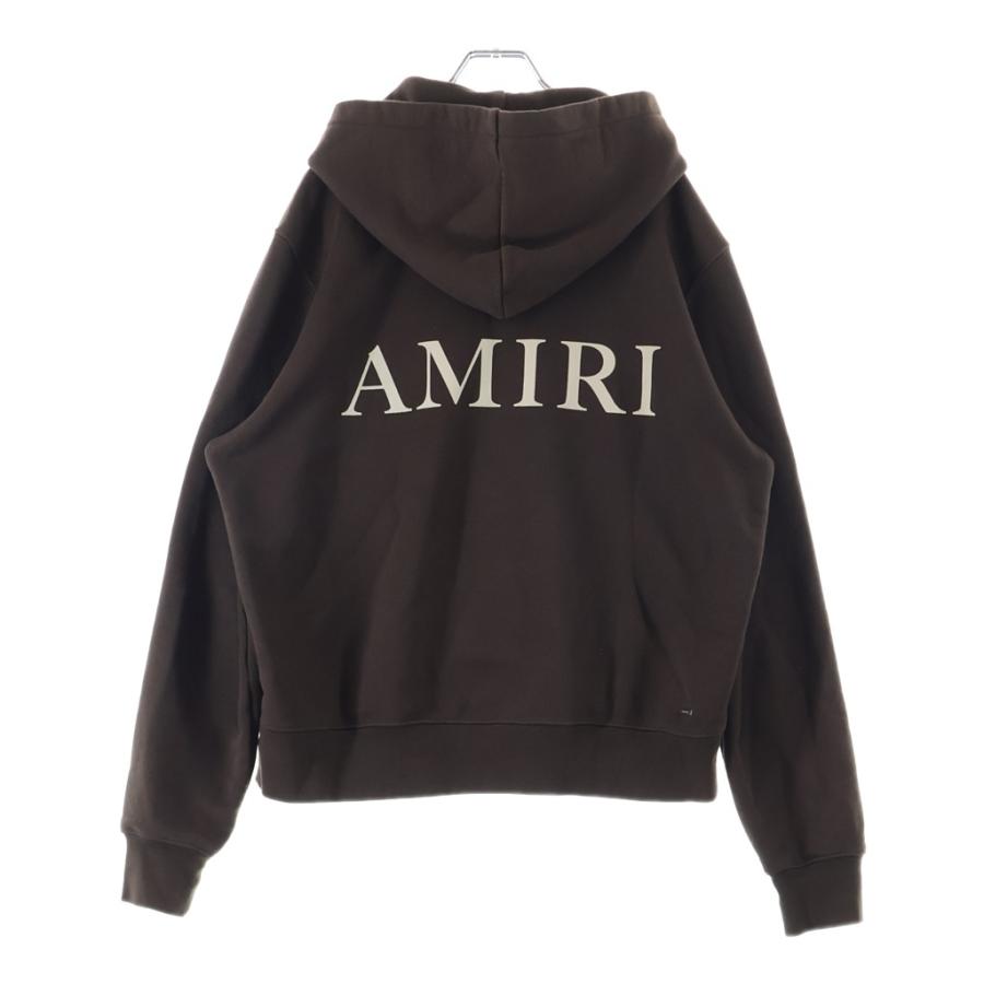 AMIRI（アミリ） Logo Print Cropped Pullover Hoodie