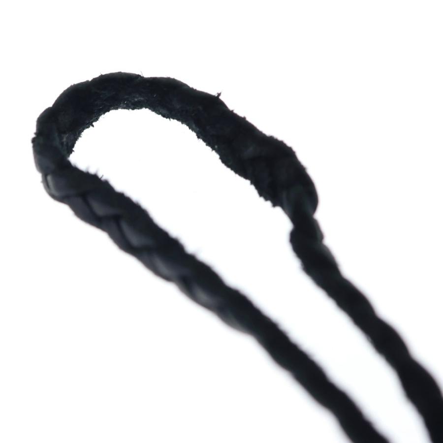 CHROME HEARTS（クロムハーツ） LEATHER BRAID ネックレス レザー
