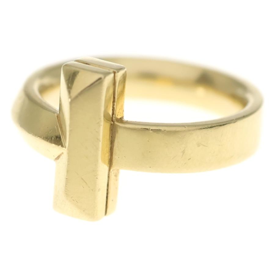 TIFFANY&Co.（ティファニー） TIFFANY & Co. K18YG Tワン ワイドリング 
