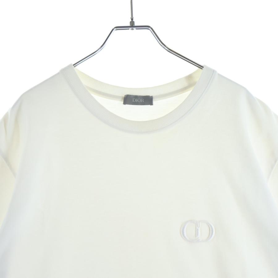 DIOR ディオール CDアイコン 半袖Tシャツ 943J605A0554 ホワイト