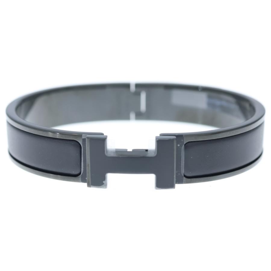 HERMES（エルメス） クリックH ロゴ エナメル バングル ブレスレット