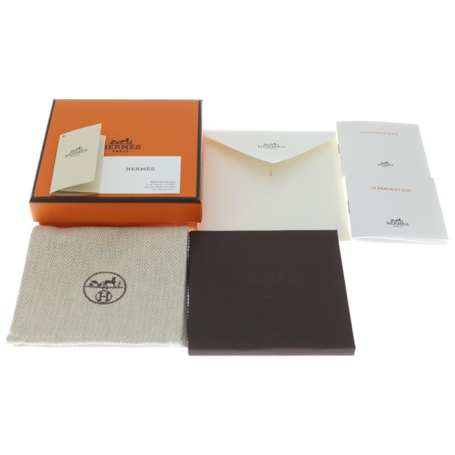 HERMES（エルメス） クリックH ロゴ エナメル バングル ブレスレット