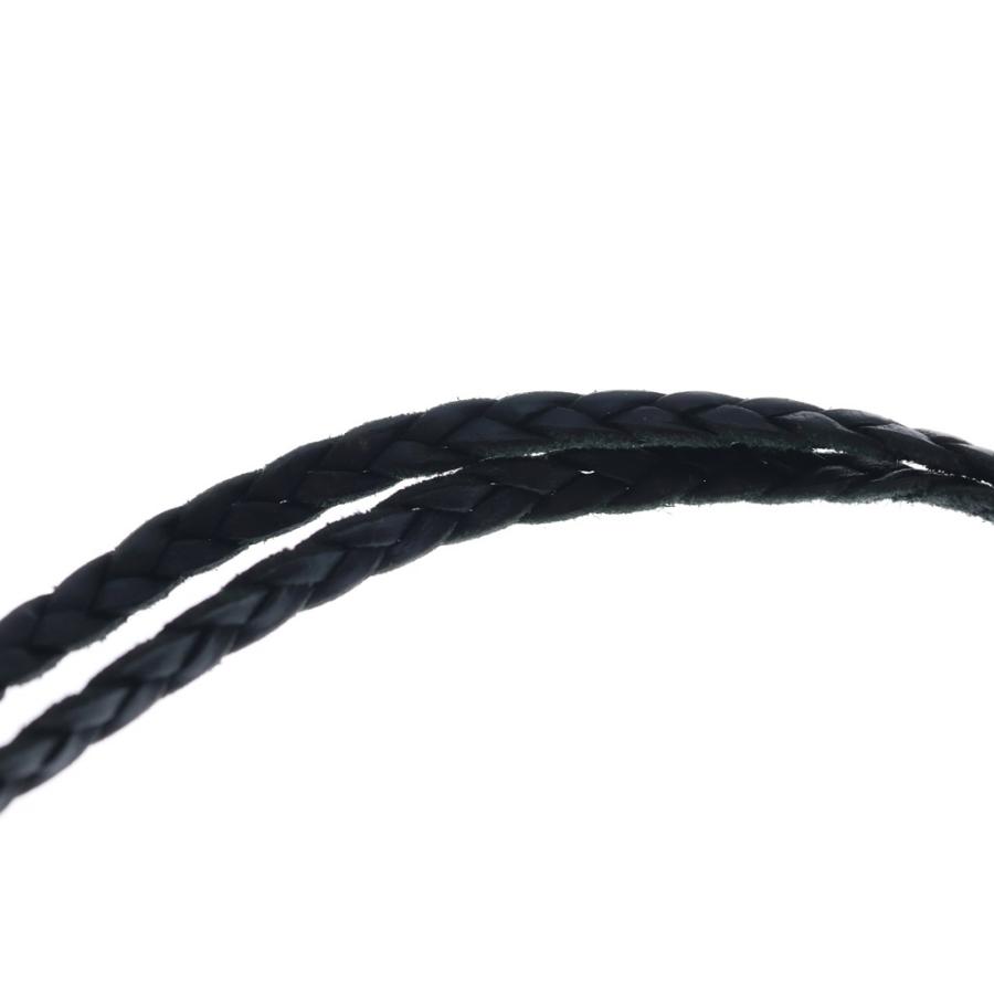 CHROME HEARTS（クロムハーツ） LEATHER BRAID SCROLL ネックレス