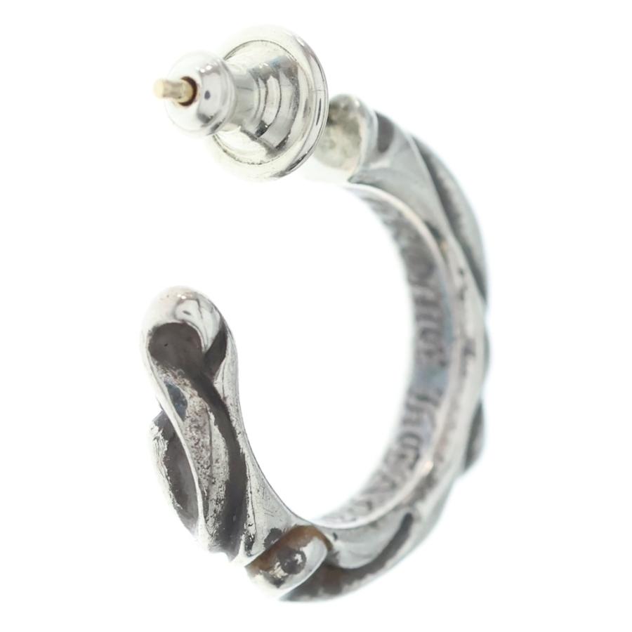 CHROME HEARTS（クロムハーツ） HOOP SCROOL スクロール フープピアス