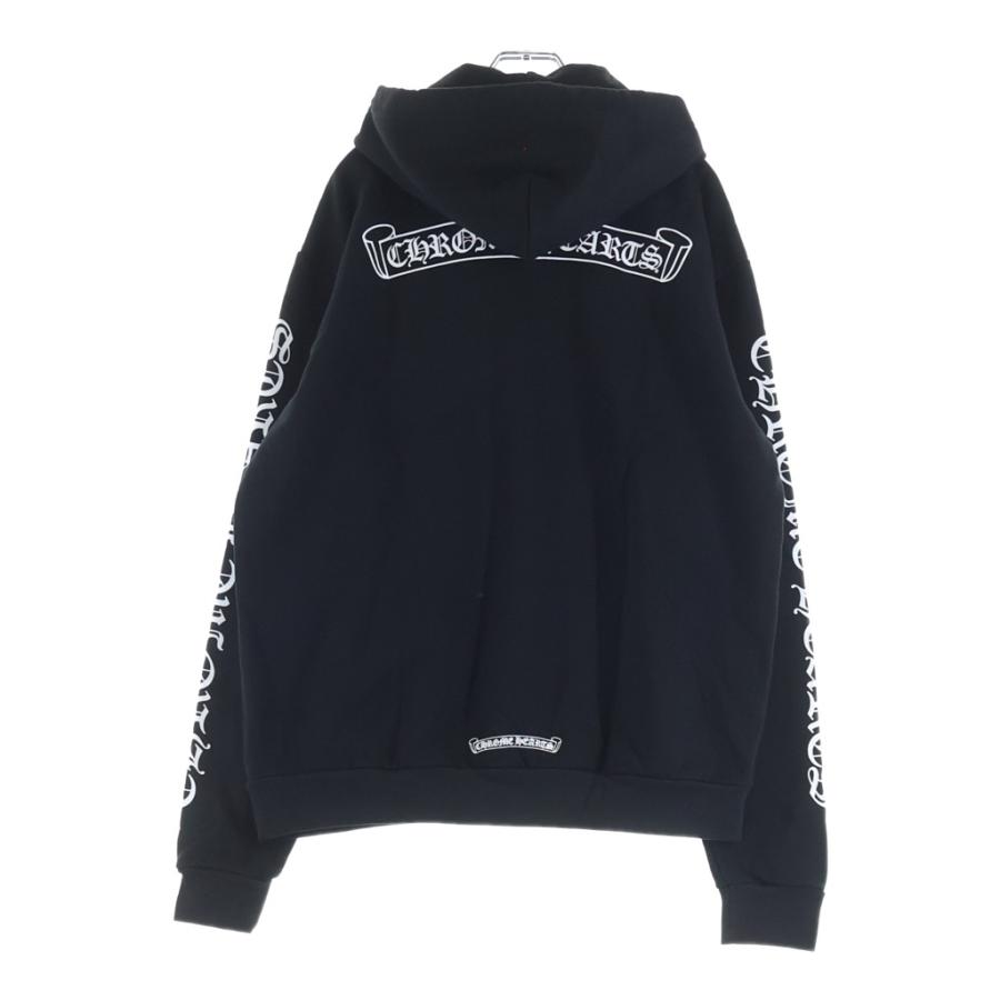 CHROME HEARTS クロムハーツ Back Scroll Label Logo バックスクロールラベルロゴ プルオーバーパーカー ブラック CHROME HEARTS（クロムハーツ） Back Scroll Label Logo バック