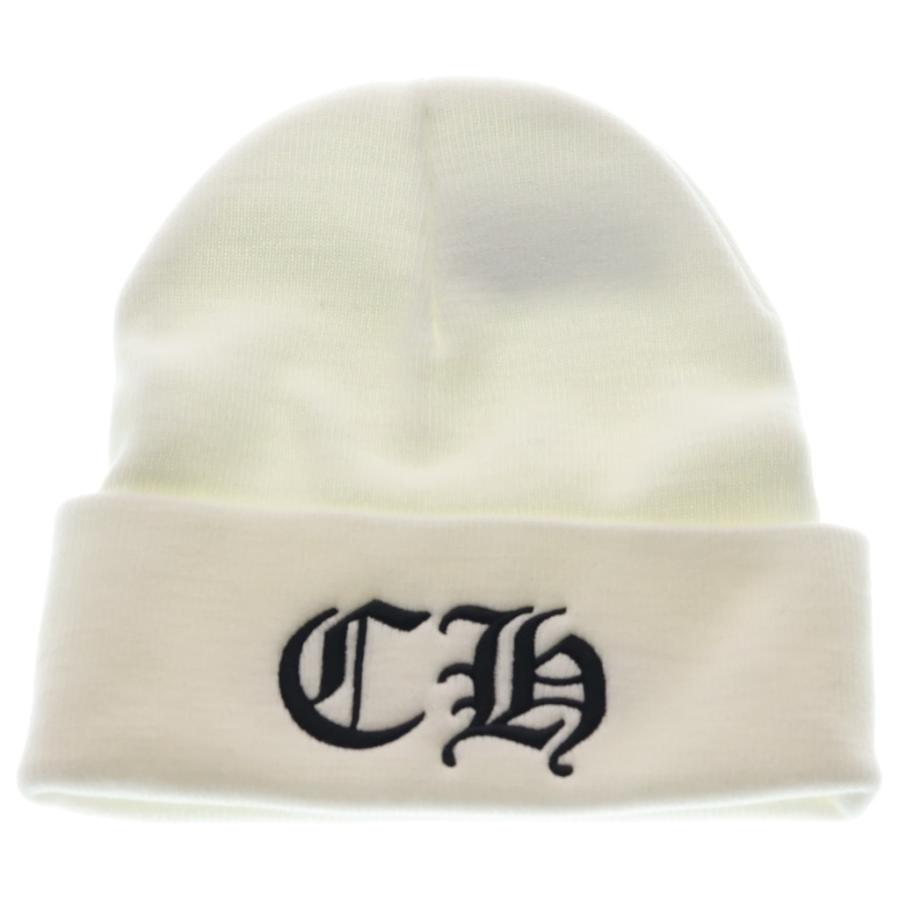 CHROME HEARTSクロムハーツ CHロゴ刺繍　ウールビーニー　ニット帽 CHROME HEARTS（クロムハーツ） CH Logo Embroidery Acrylic Beanie CH