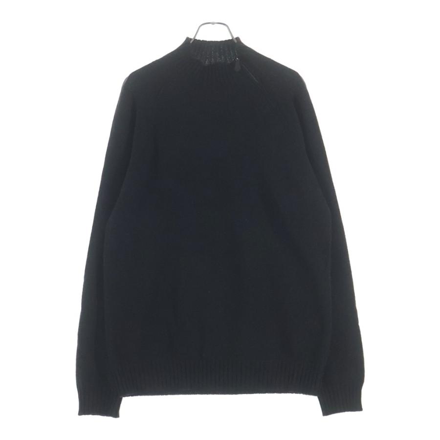 HERMES（エルメス） ネックジップ カシミヤ タートルネックセーター