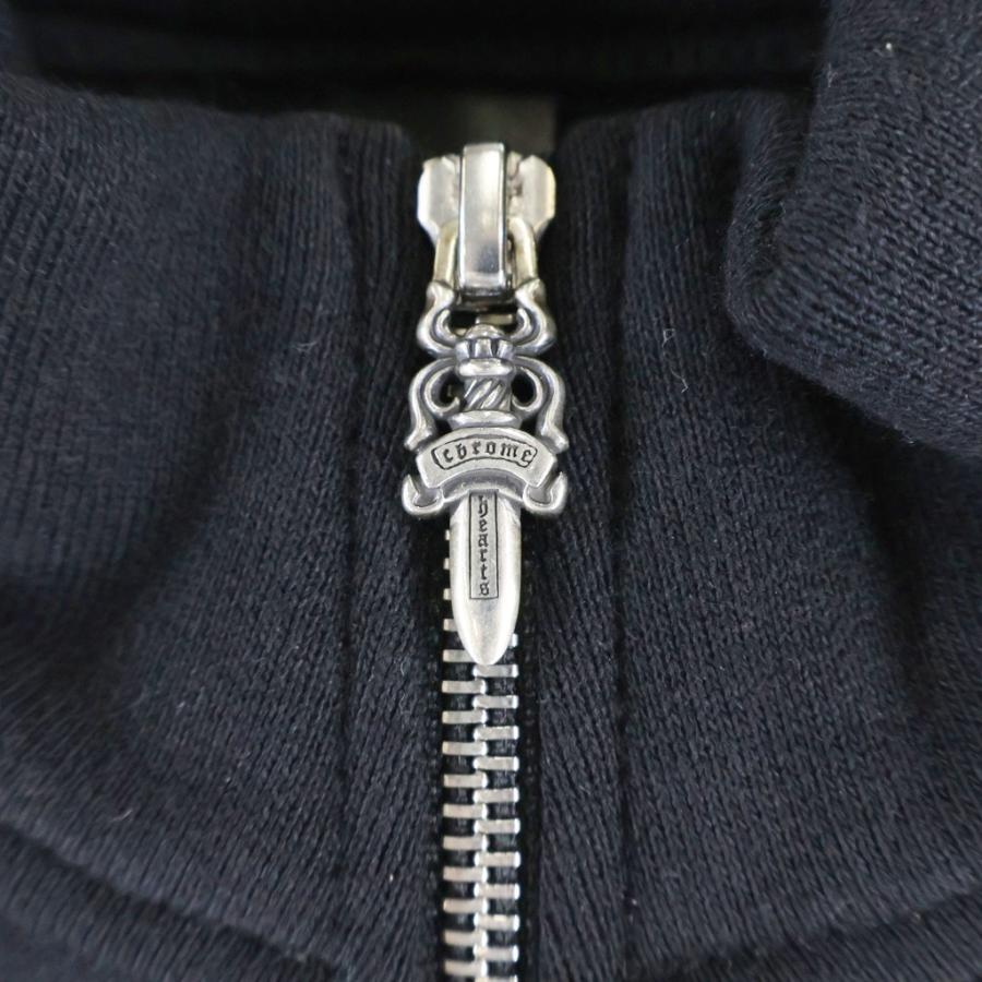 CHROME HEARTS（クロムハーツ） Y NOT Cross Leather Patch Half Zip