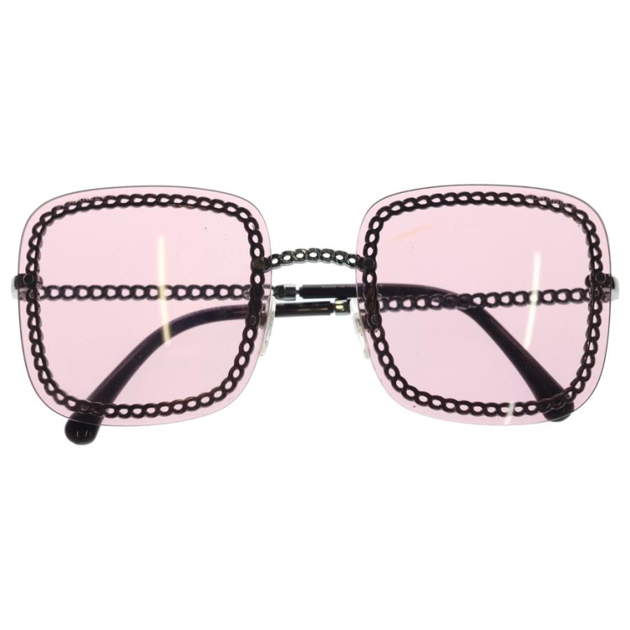 CHANEL（シャネル） ココマーク チェーンスクエアシェイプサングラス