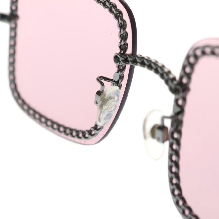 CHANEL（シャネル） ココマーク チェーンスクエアシェイプサングラス