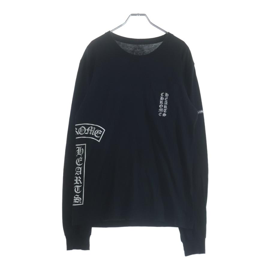 CHROME HEARTS（クロムハーツ） BACK HORSESHOE L/S TEE サイドTバー