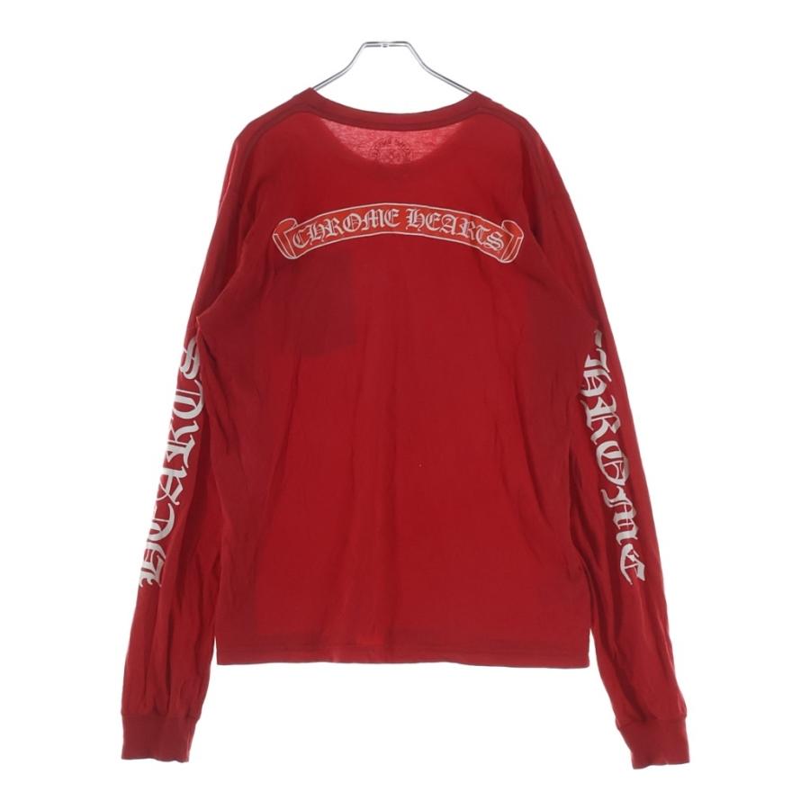 美品 CHROME HEARTS クロムハーツ ロンT スクロールラベル CHROME HEARTS（クロムハーツ） SCROLL LABEL L/S TEE スクロール