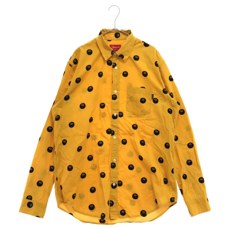 Supreme シュプリーム 12AW 8 BALL SHIRTS エイトボール 総柄 長袖  