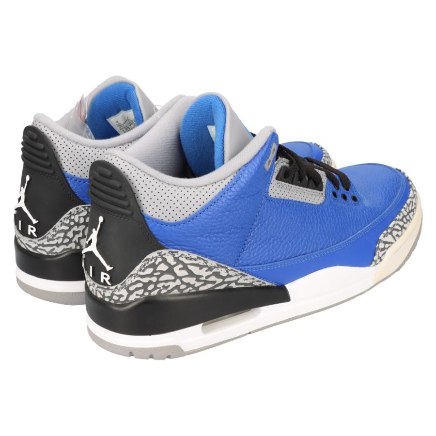 NIKE ナイキ AIR JORDAN 3 RETRO VARSITY ROYAL CT8532-400 エアジョーダン3 バーシティブルー ローカットスニーカー ブルー US10.5/28.5cm｜shopbring｜04