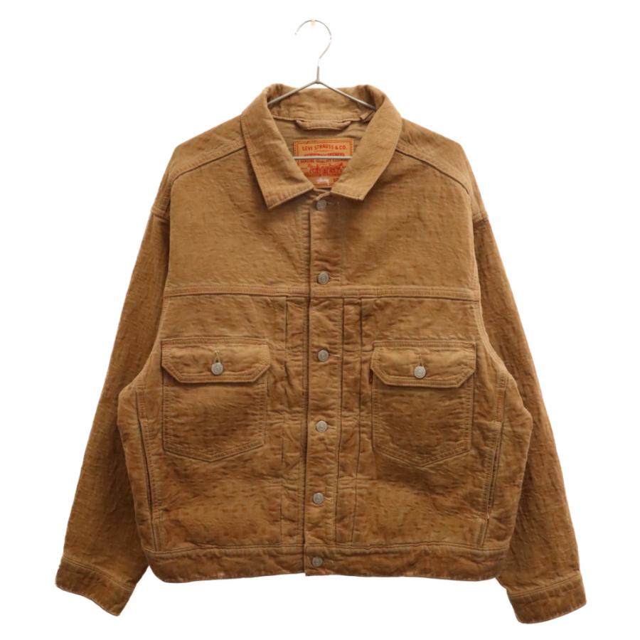 STUSSY ステューシー 23AW×Levi's DYED JACQUARD TRUCKER JACKET STUSSY ステューシー 23AW×Levi's DYED JACQUARD TRUCKER JACKET