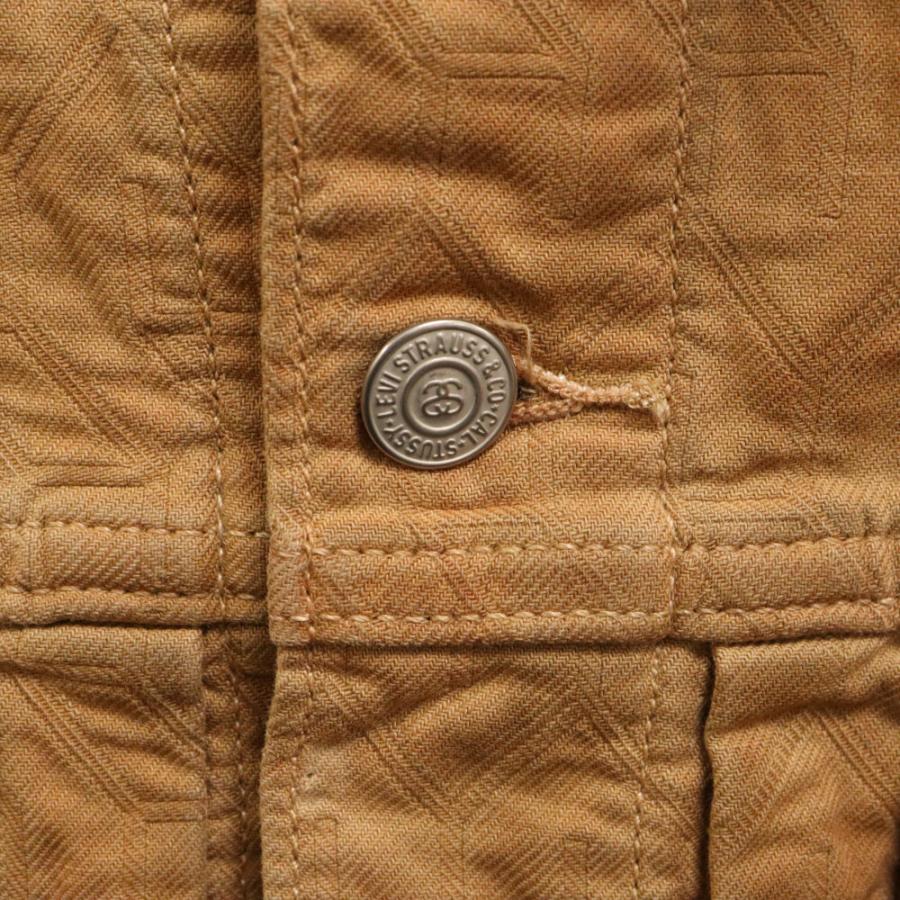 STUSSY ステューシー 23AW×Levi's DYED JACQUARD TRUCKER JACKET STUSSY ステューシー 23AW×Levi's DYED JACQUARD TRUCKER JACKET
