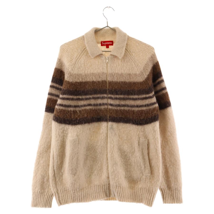 Supreme Brushed Wool Zip Up Sweater 19aw Brushed Wool Zip Up