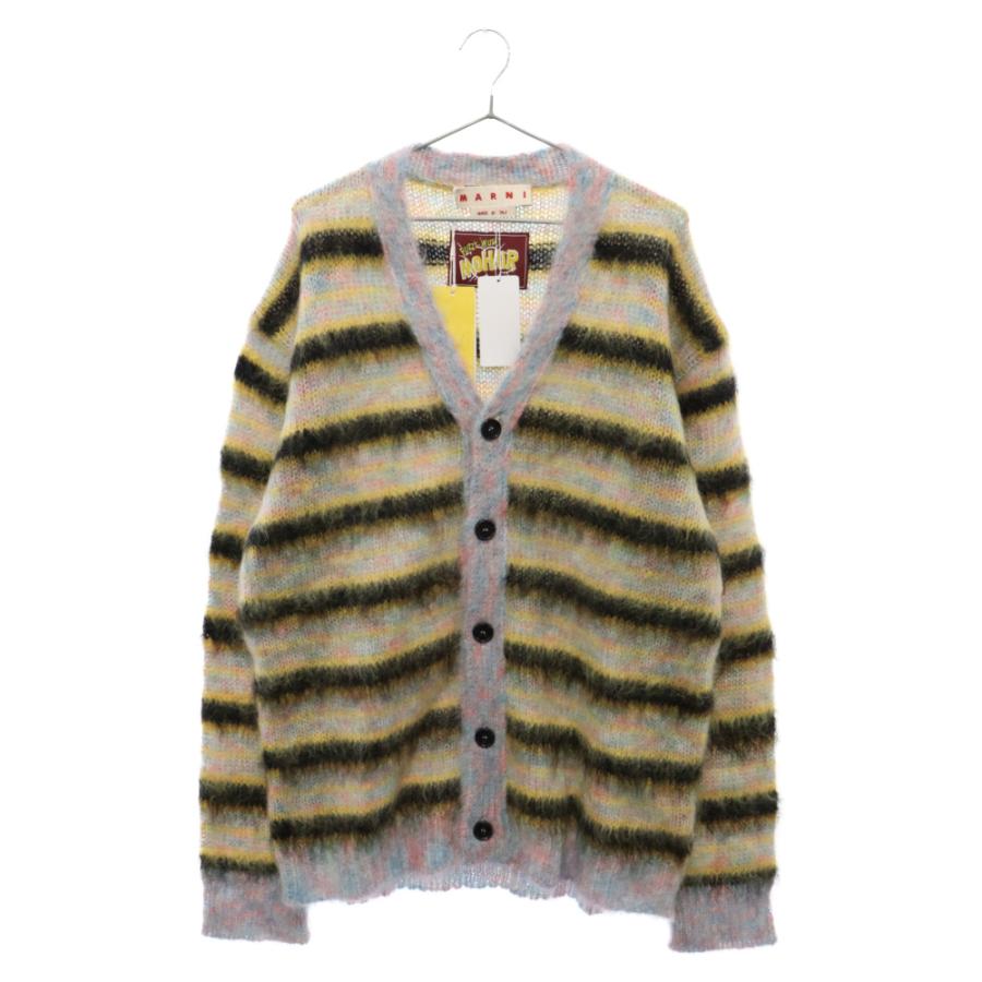 MARNI マルニ 23AW L/SV-NECK MOHAIR CARDHIGAN CDMG0051Q0UFU107