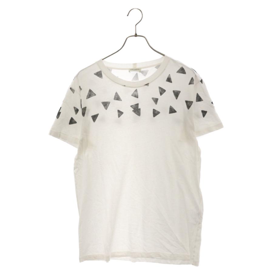 SAINT LAURENT Paris 青白ストライプ 半袖Tシャツ SAINT LAURENT（シャツ）のフリマアイテム一覧