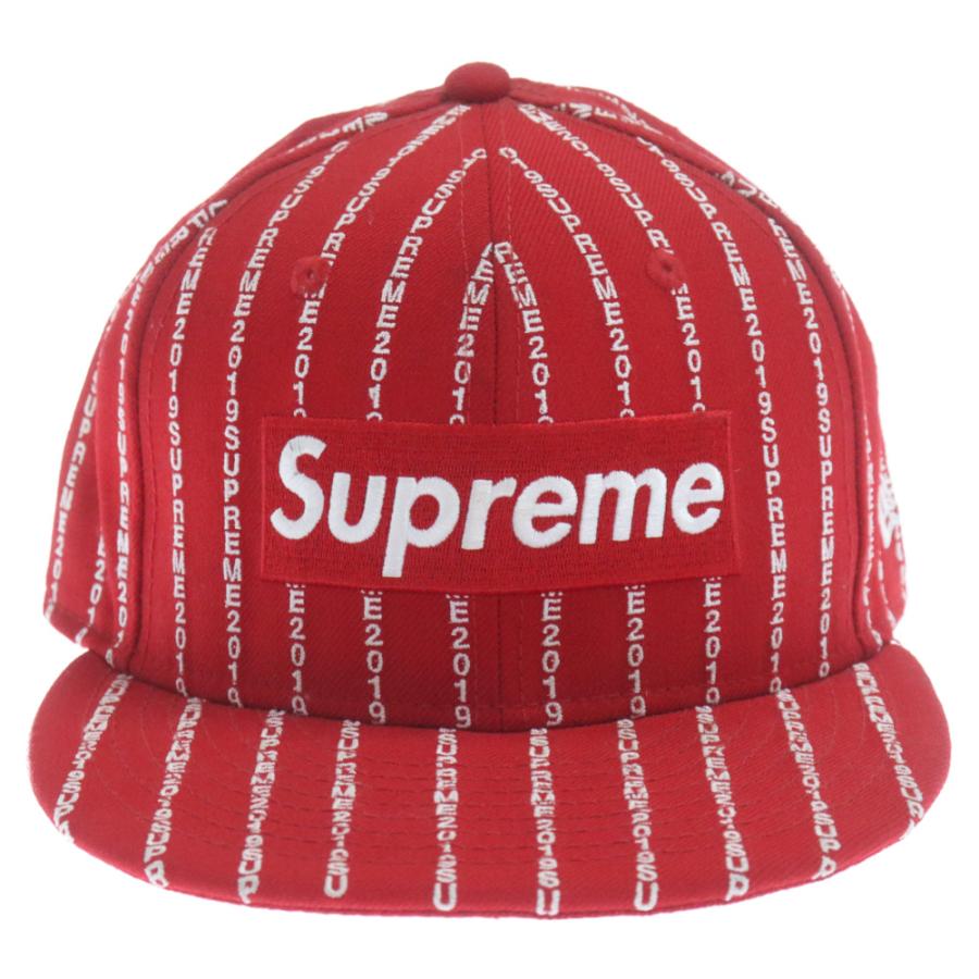 Supreme（シュプリーム） 19SS×New Era Text Stripe Box Logo 6-Panel