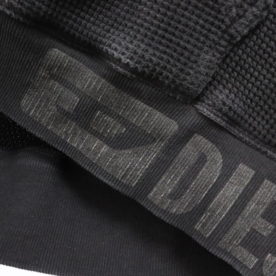 DIESEL（ディーゼル） S-GINAFY-HOOD-ZIP リブロゴプリントジップ 