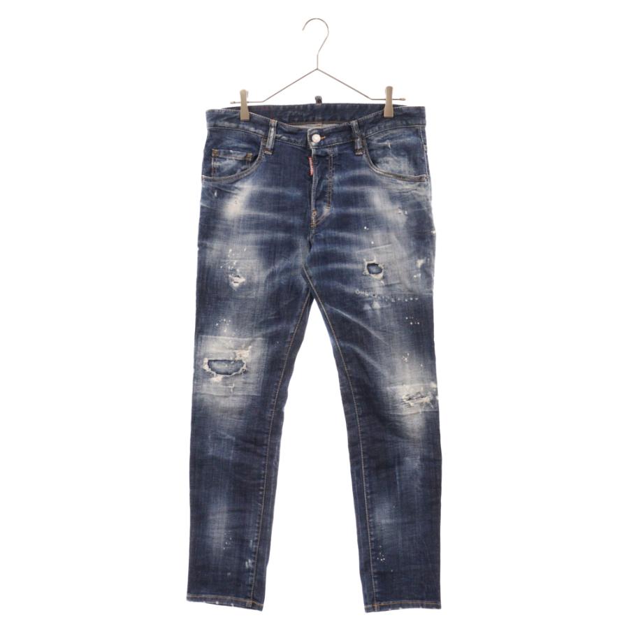 DSQUARED2 ディースクエアード ストレッチスキニーデニムパンツ 
