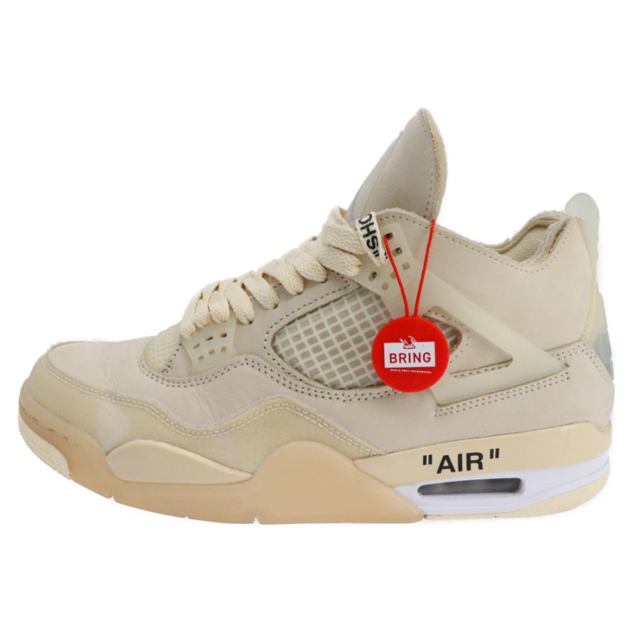 NIKE ナイキ × OFF-WHITE WMNS AIR JORDAN 4 SP SAIL CV9388-100 NIKE ナイキ × OFF-WHITE WMNS AIR JORDAN 4 SP SAIL CV9388-100