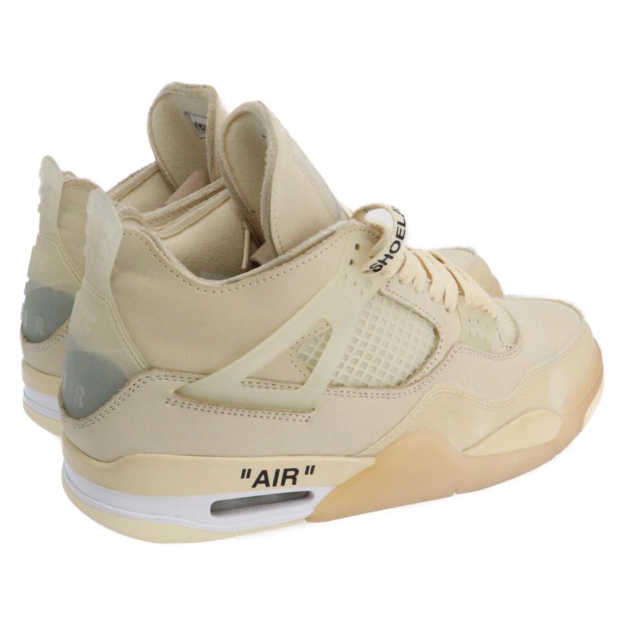 NIKE ナイキ × OFF-WHITE WMNS AIR JORDAN 4 SP SAIL CV9388-100 NIKE ナイキ × OFF-WHITE WMNS AIR JORDAN 4 SP SAIL CV9388-100