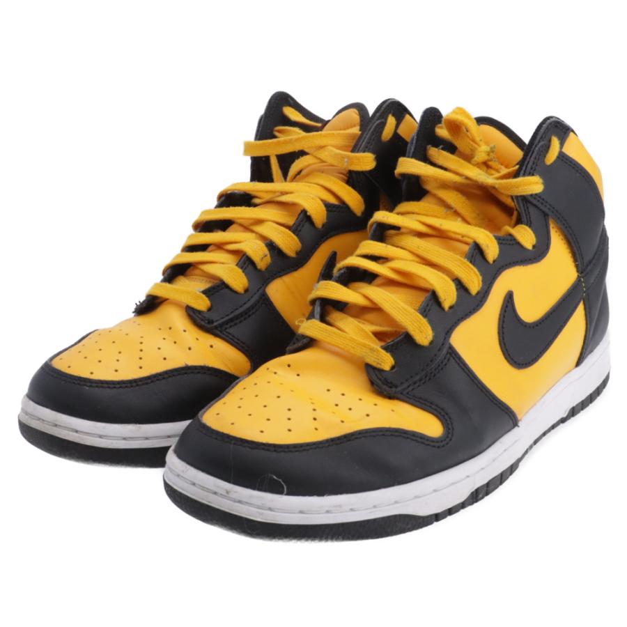 NIKE ナイキ ダンク ハイ ユニバーシティゴールド アンド NIKE ナイキ ダンク ハイ ユニバーシティゴールド アンド
