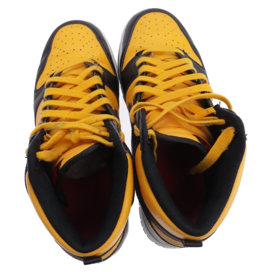 NIKE ナイキ ダンク ハイ ユニバーシティゴールド アンド NIKE ナイキ ダンク ハイ ユニバーシティゴールド アンド