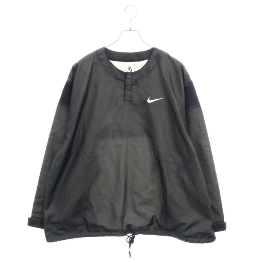 NIKE ナイキ ×FEAR OF GOD L/S Henley BV4411-011 ヘンリーネック プル  