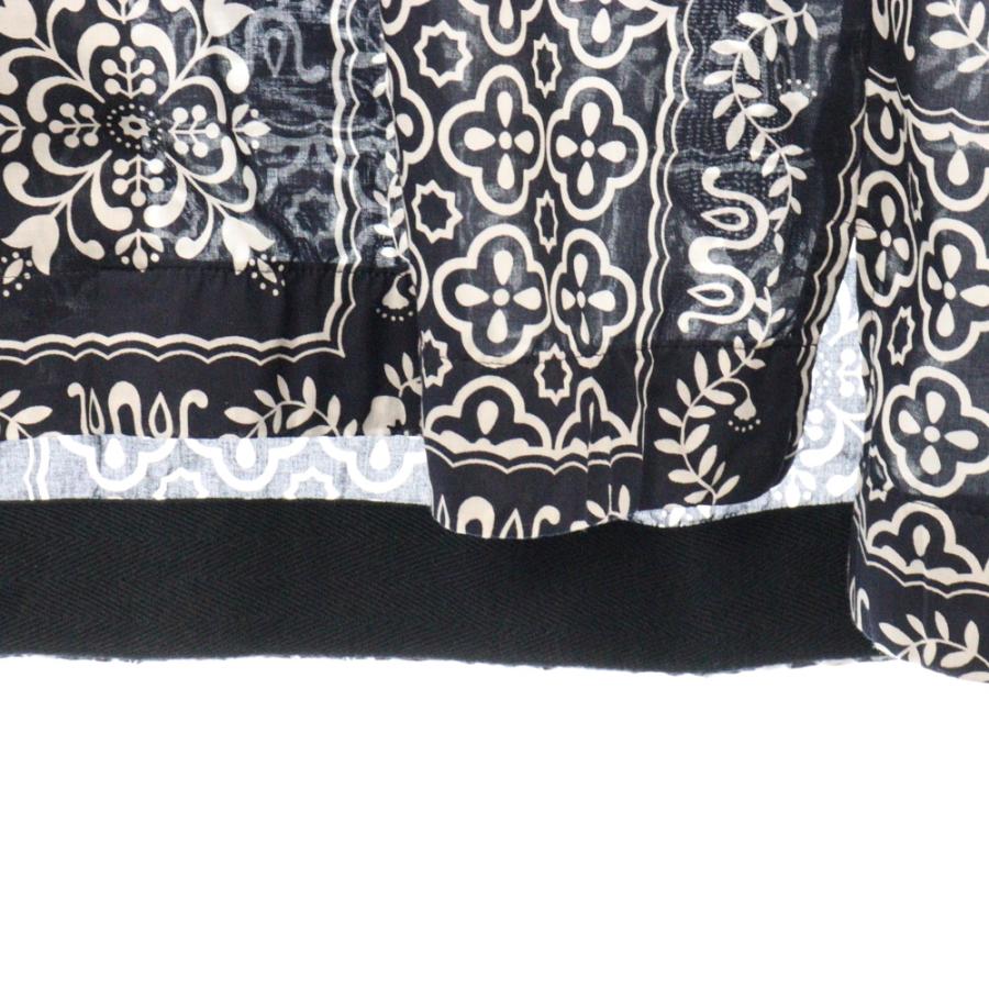 sacai Sacai サカイ ×Reyn Spooner Archive Print Mix Shirt 21-02471M 
