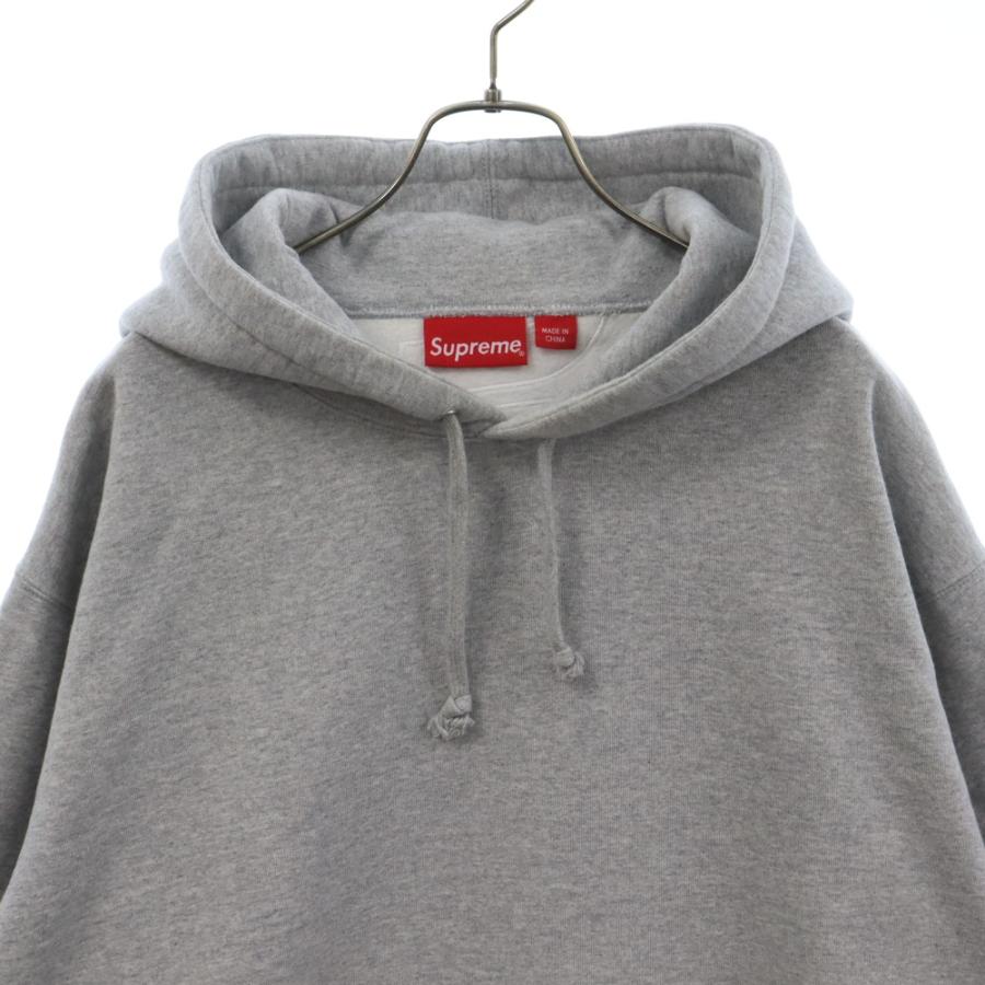 Supreme サテンアップリケ　グレー SUPREME (シュプリーム) 22AW Satin Applique Hooded Sweatshirt Mint