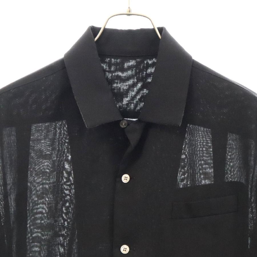 sacai（サカイ） 21SS 21-02458M Suiting shirt レイヤードスーチング