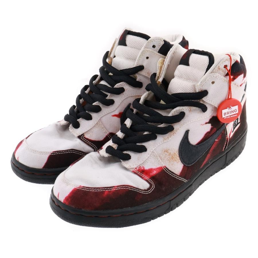NIKE ナイキ 【観賞用 2005年製】DUNK HIGH PRO SB MELVINS/血 NIKE ナイキ 【観賞用 2005年製】DUNK HIGH PRO SB MELVINS/血