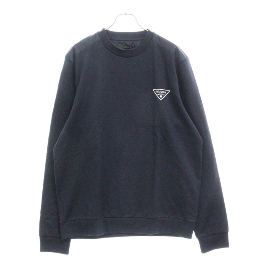 PRADA プラダ 24AW Triangle Logo Sweatshirts UJL21A R232 1U77 PRADA プラダ 24AW Triangle Logo Sweatshirts UJL21A R232 1U77