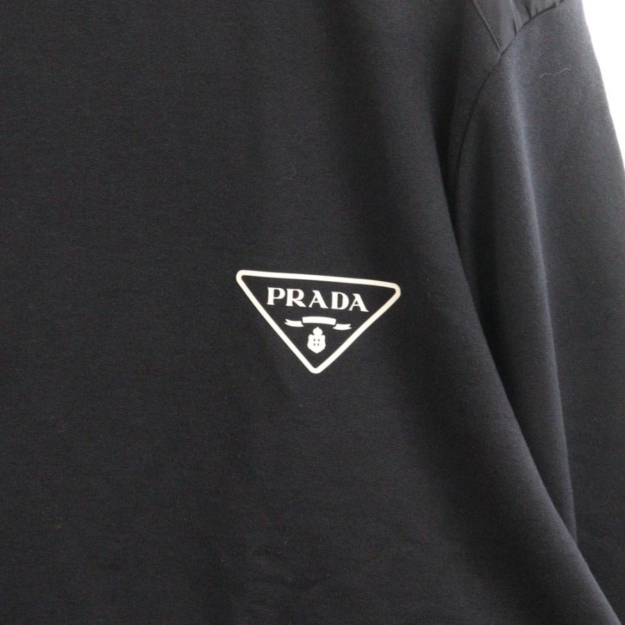 PRADA プラダ 24AW Triangle Logo Sweatshirts UJL21A R232 1U77 PRADA プラダ 24AW Triangle Logo Sweatshirts UJL21A R232 1U77