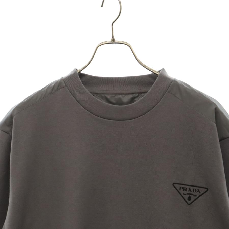 PRADA（プラダ） 24AW Triangle Logo Sweatshirts UJL21A R232 1U77