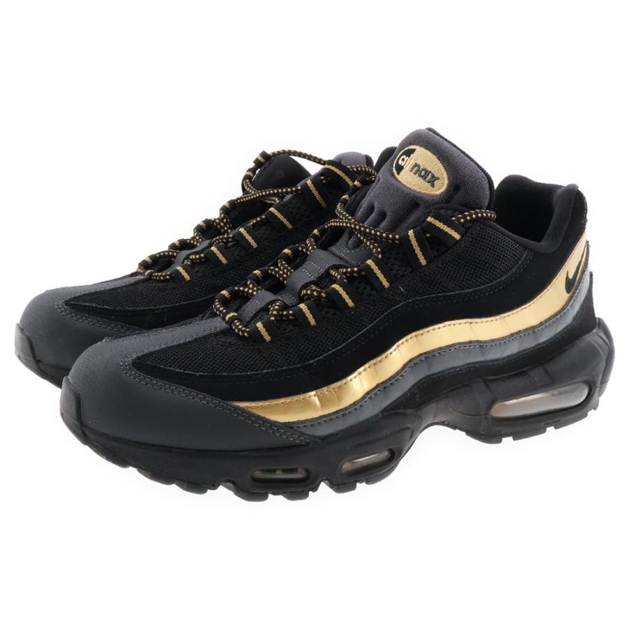 NIKE / AIR MAX 95 PRM/エアマックスプレミアム/ブラック/538416-021/25.5cm/BLK NIKE（ナイキ） AIR MAX 95 PRM BLACK-METALLIC GOLD 538416-007 エア