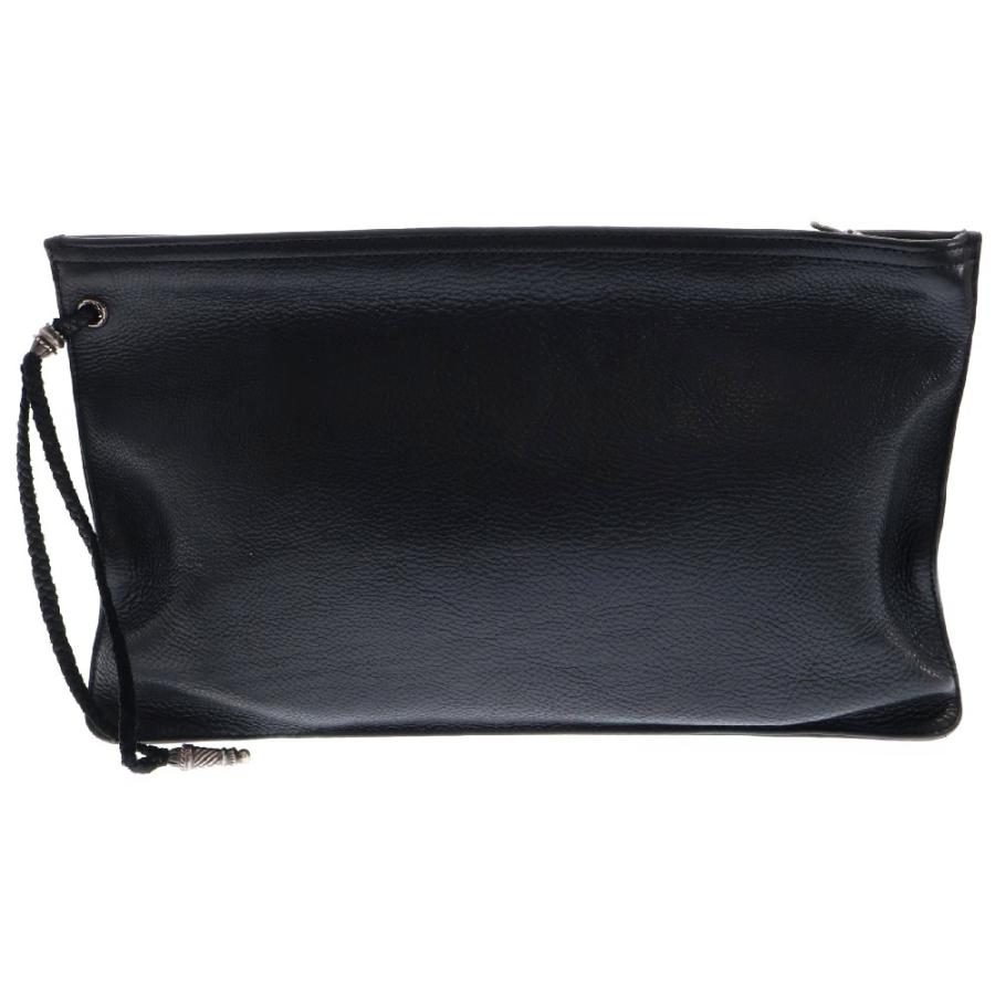 CHROME HEARTS クロムハーツ FLAT MED PLANE ストラップ付 レザー  