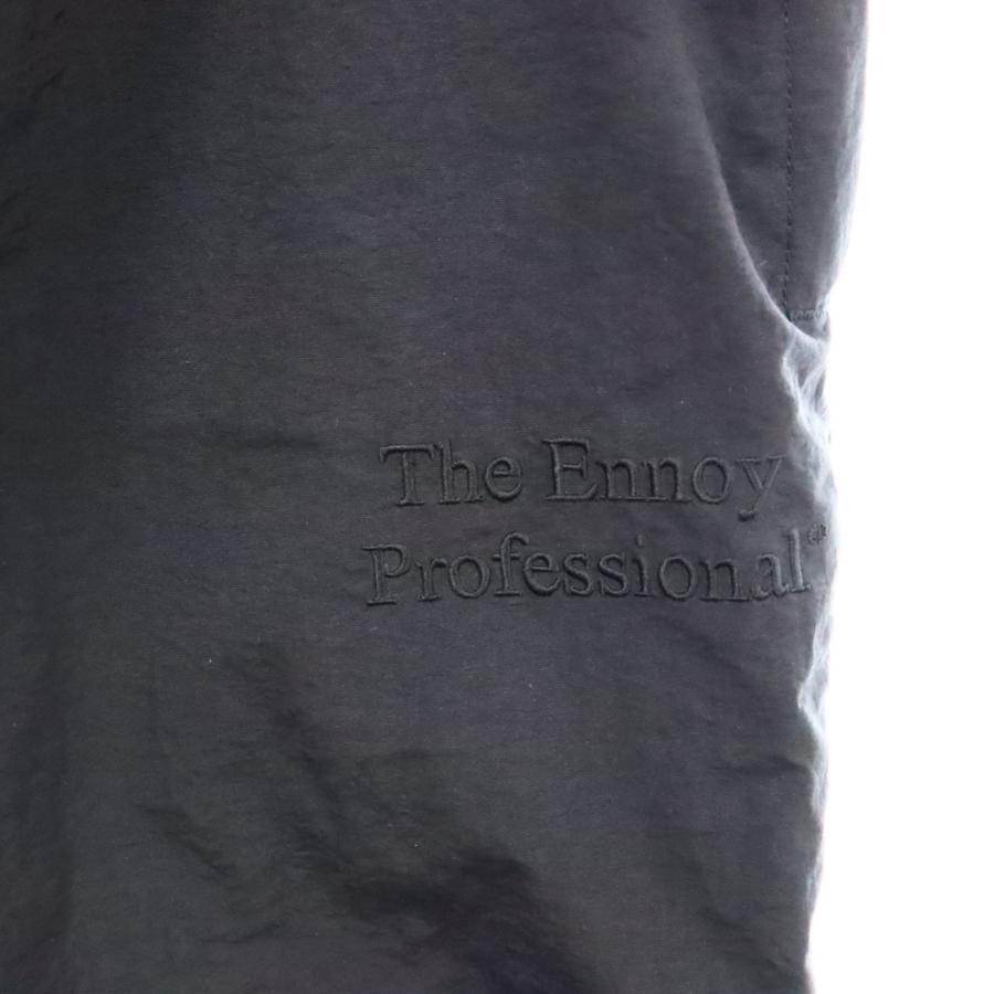 ENNOY エンノイ ×スタイリスト私物 ナイロン パンツ ブラック