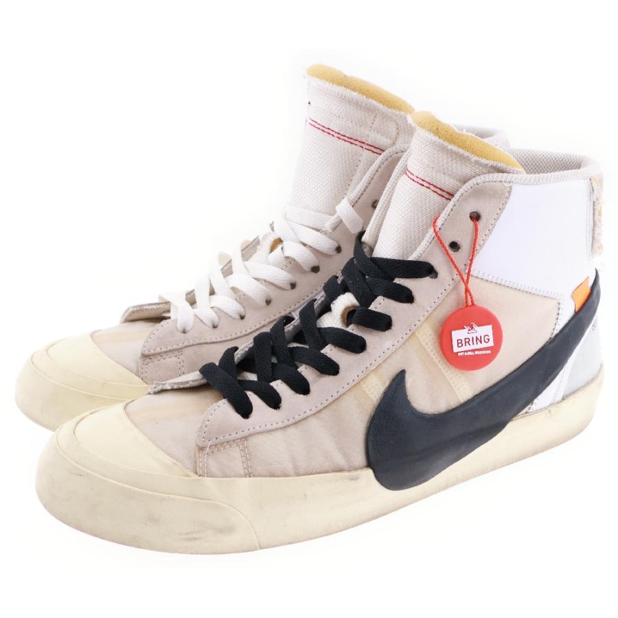 NIKE ナイキ ×OFF-WHITE THE 10 BLAZER MID AA3832-100 オフ NIKE ナイキ ×OFF-WHITE THE 10 BLAZER MID AA3832-100 オフ