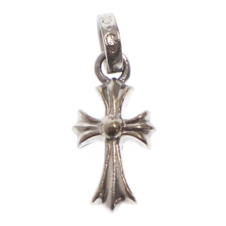 CHROME HEARTS クロムハーツ 18KWG CRS BBYFAT P/DMND ベイビー 