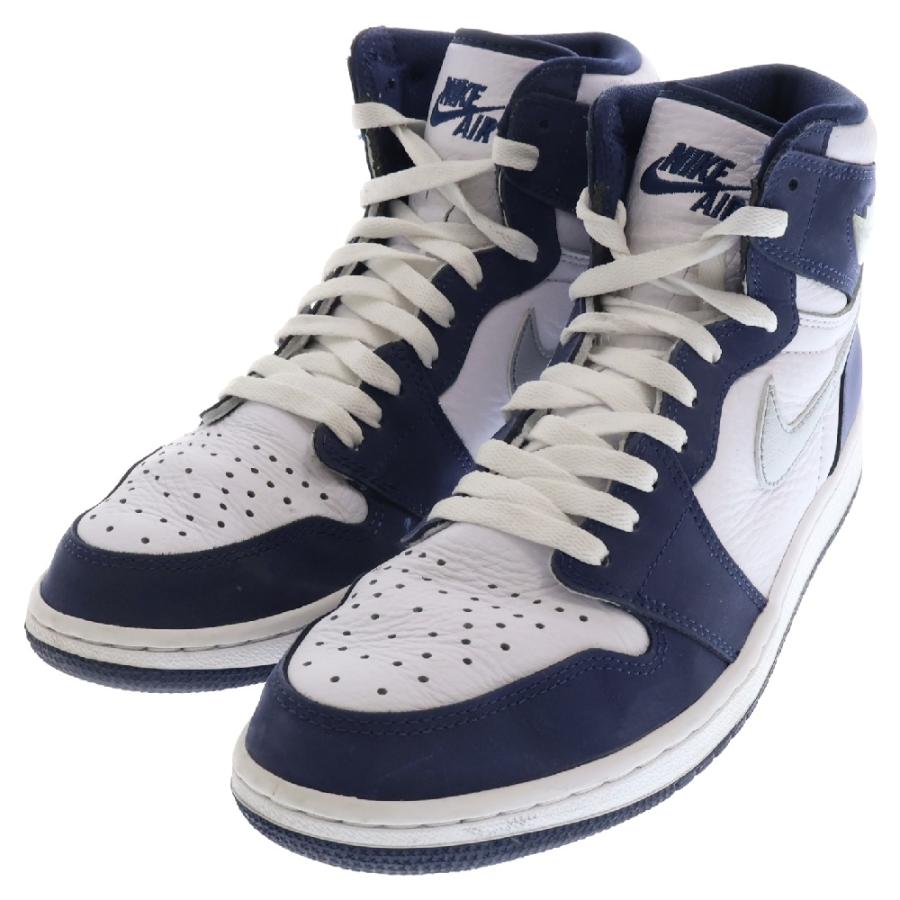 NIKE ナイキ AIR JORDAN 1 エアジョーダン ミッドナイトネイビー 2020  