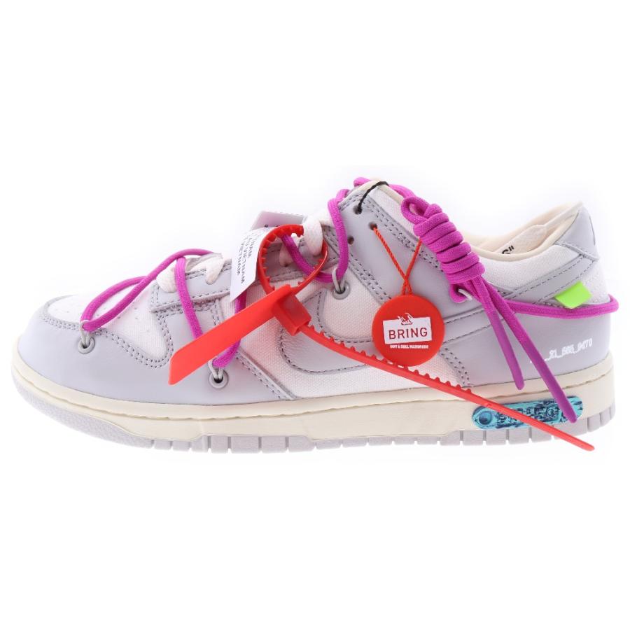 NIKE ナイキ ×OFF WHITE DUNK LOW 1 OF 50 45 DM1602-101 オフホワイト  
